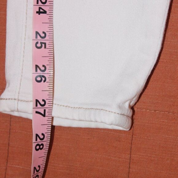 PAIGE White high-Rise Verdugo Ankle Jeans Women's Size 28 - Picture 10 of 10